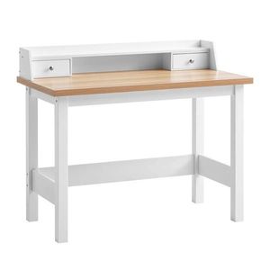 Livetastic PÍSACÍ STÔL, biela, 106/53/90 cm vyobraziť