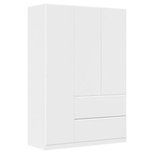 Rauch Möbel SKRIŇA S OTOČNÝMI DVERAMI, biela, 136/197/54 cm vyobraziť
