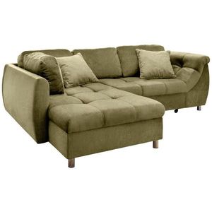 Livetastic ROZKLADACIA ROHOVÁ POHOVKA, textil, zelená vyobraziť
