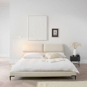 Livetastic ČALÚNENÁ POSTEĽ, 180/200 cm, krémová vyobraziť