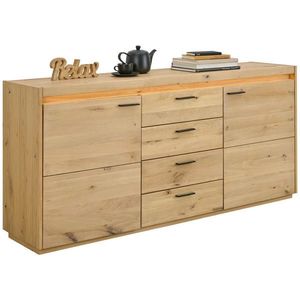 Linea Natura ŠIROKÁ KOMODA, jadrový dub, farba duba, 180, 2/83, 5/41, 8 cm vyobraziť