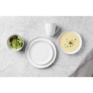 Novel KOMBINOVANÝ SERVIS 20-dielne, nový kostný porcelán (new bone china) keramika vyobraziť