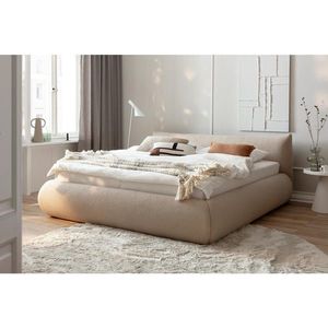 MID.YOU ČALÚNENÁ POSTEĽ, 180/200 cm, taupe vyobraziť
