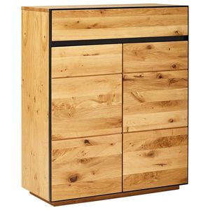 Linea Natura SKRINKA NA TOPÁNKY, antracitová, farba duba, divoký dub, 86/104/38 cm vyobraziť