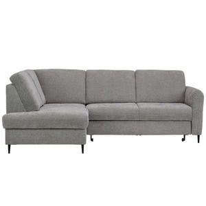 Hom`in ROHOVÁ SEDACIA SÚPRAVA, textil, sivá vyobraziť