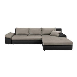 Carryhome ROHOVÁ SEDACIA SÚPRAVA, textil, antracitová, sivobéžová vyobraziť