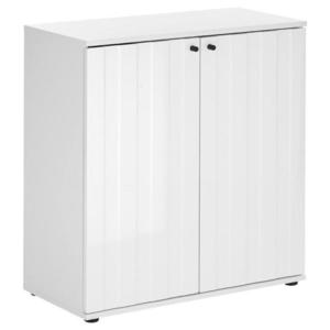 XXXL KOMODA, biela s vysokým leskom, 80/83/38 cm vyobraziť