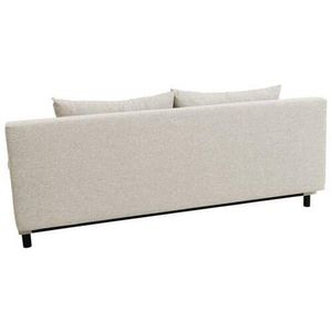 MID.YOU ROZKLADACIA POHOVKA, textil, krémová vyobraziť