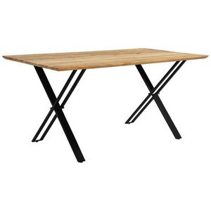 Linea Natura JEDÁLENSKÝ STÔL, akácia, čierna, farba akácie, 160/85/76 cm vyobraziť