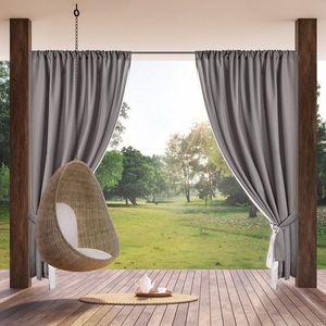ArtFir Záves na terasu GARDEN | tmavosivá 155 x 200 cm vyobraziť