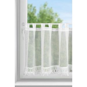 ArtFir Krátka záclona ROXANA PU | biela 150 x 60 cm vyobraziť
