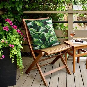 ArtFir Obliečka na vankúš GARDEN 6 | zelená/biela 45 x 45 cm vyobraziť
