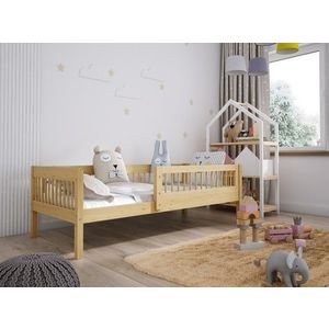 Elvisia Detská posteľ MADIA s matracom bez zásuvky | borovica 80 x 200 cm vyobraziť