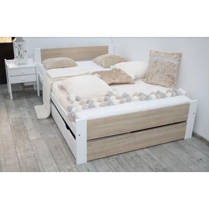 Elvisia Posteľ LEA s matracom a roštom | 80 x 200 cm Farba: dub sonoma vyobraziť