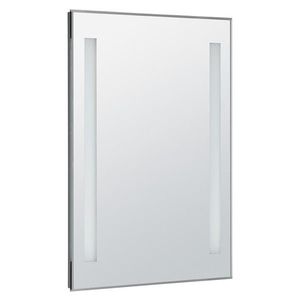 AQUALINE - Zrkadlo s LED osvetlením 50x70cm, gombíkový vypínač ATH5 vyobraziť