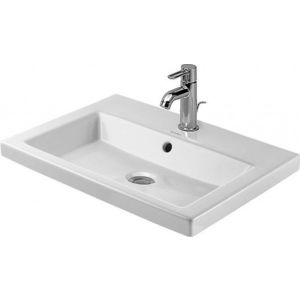 DURAVIT - 2nd floor Umývadlo, 60x43 cm, s prepadom, 1 otvor na batériu, biela 0347600000 vyobraziť