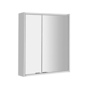 SAPHO - BATU zrkadlová galerka 60x71x155cm, 2x LED osvetlenie, biela 1141120 vyobraziť
