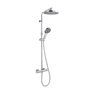 Kielle Kielle - Oudee Sprchový set s termostatom, 26 cm, 3 prúdy, chróm 20602010 vyobraziť