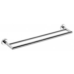 SAPHO - X-ROUND E dvojitý držiak uterákov 800, chróm XR425 vyobraziť