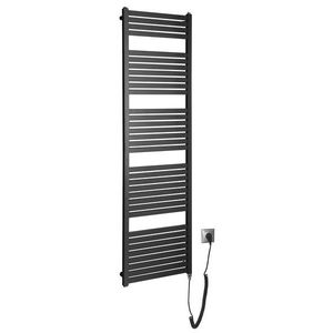 AQUALINE - TONDI-E elektrické vykurovacie teleso, rovné, 450x1690 600 W, čierna mat DE446T vyobraziť