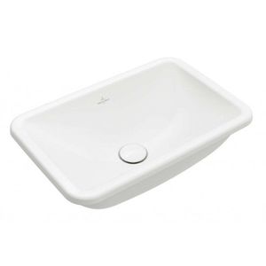 VILLEROY & BOCH - Loop&Friends Umývadlo zápustné, 51x35 cm, s prepadom, CeramicPlus, alpská biela 4A6400R1 vyobraziť