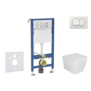 GEBERIT - Duofix Set předstěnové instalace, klozetu Arkas I a sedátka softclose, tlačítko Delta, bílá SANI11CA3158B vyobraziť