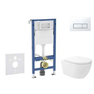 GEBERIT - Duofix Set předstěnové instalace, klozetu Oudee Vortex a sedátka softclose, tlačítko Delta50, alpská bílá SANI11CA3181B vyobraziť