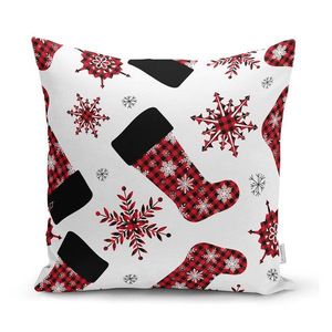 Obliečka na vankúš s vianočným motívom 43x43 cm Tartan – Mila Home vyobraziť