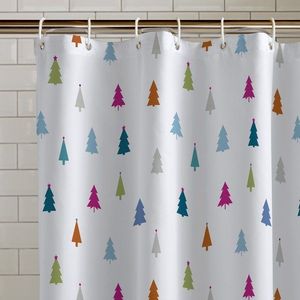 Sprchový záves 180x180 cm Christmas Tree – Catherine Lansfield vyobraziť