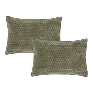 Obliečky na vankúše v súprave 2 ks 50x75 cm Attica Velvet Embroidered – Bianca vyobraziť
