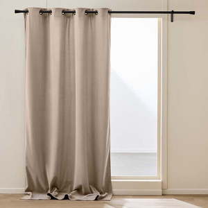 Hnedý menčestrový termo záves 140x260 cm Madison – douceur d'intérieur vyobraziť