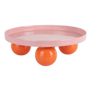 Kovová dekoratívna tácka ø 20 cm Double Funky – PT LIVING vyobraziť