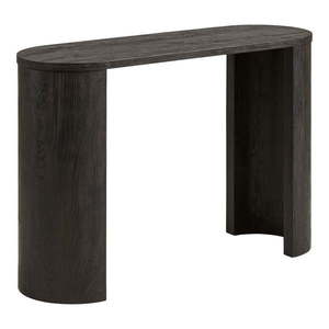 Tmavohnedý konzolový stolík v dekore duba 38x114 cm Bibione – House Nordic vyobraziť