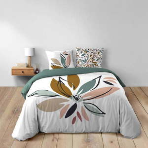 Biele bavlnené obliečky na dvojlôžko/predĺžené 240x220 cm Octavia – douceur d'intérieur vyobraziť