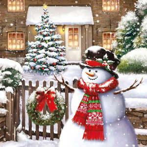 Obrúsky v súprave 20 ks 33x33 cm Noel – Homéa vyobraziť