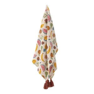 Detská deka z recyklovanej bavlny 130x160 cm Fruitta – Bloomingville Mini vyobraziť