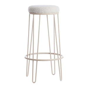 Krémovobiela barová stolička (výška sedadla 73 cm) Alice – Light & Living vyobraziť