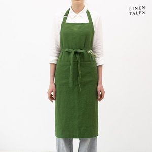 Ľanová zástera True Green – Linen Tales vyobraziť
