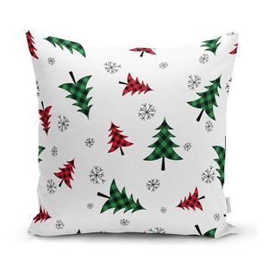 Obliečka na vankúš s vianočným motívom 43x43 cm Tartan – Mila Home vyobraziť