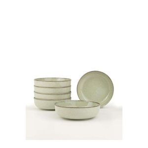 Svetlozelené porcelánové misky v súprave 6 ks 75 ml – Hermia vyobraziť