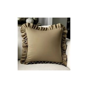 Obliečka na vankúš s prímesou bavlny 40x40 cm Ruffled – Mila Home vyobraziť