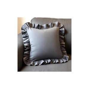 Obliečka na vankúš s prímesou bavlny 40x40 cm Ruffled – Mila Home vyobraziť