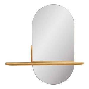 Nástenné zrkadlo s poličkou 92x94, 5 cm Barco – House Nordic vyobraziť