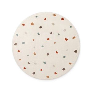 Krémový detský koberec ø160 cm Funny Dots – Hanse Home vyobraziť
