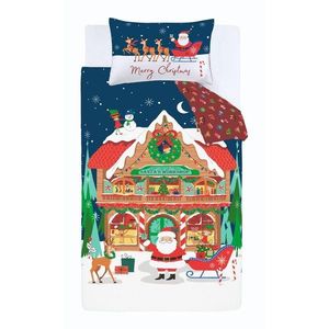 Obliečky na dvojlôžko/predĺžené 230x220 cm Santa's Workshop – Catherine Lansfield vyobraziť