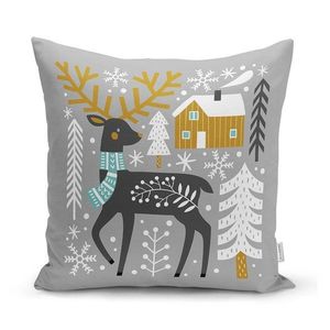 Obliečka na vankúš s vianočným motívom 43x43 cm – Mila Home vyobraziť