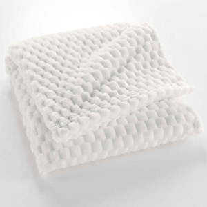 Krémová deka z mikroflanelu 125x150 cm Mini Frosty – douceur d'intérieur vyobraziť
