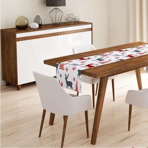 Behúň na stôl s vianočným motívom 40x140 cm Snowflakes – Mila Home vyobraziť