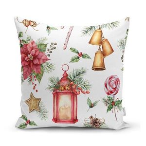 Obliečka na vankúš s vianočným motívom 43x43 cm Lantern – Mila Home vyobraziť