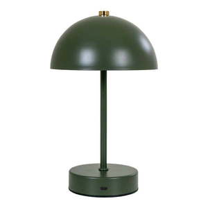 Tmavozelená LED stolová lampa s kovovým tienidlom (výška 25 cm) Holt – House Nordic vyobraziť